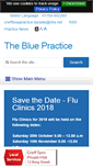 Mobile Screenshot of bluepracticemedicalcentrecrieff.co.uk